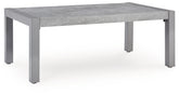 Tampa Furniture Outlet Lutz - Ashley Furniture - Hurley Park Outdoor - Chaise Lounge with Cushion / Gray - PCP695-815